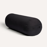 Round Yoga Bolster - Black